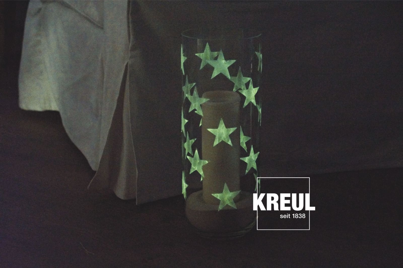 KREUL Vernice acrilica fluorescente al buio 150 ml