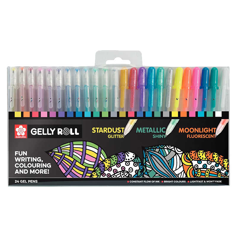 Sakura Gelly Roll mix set 24 ks