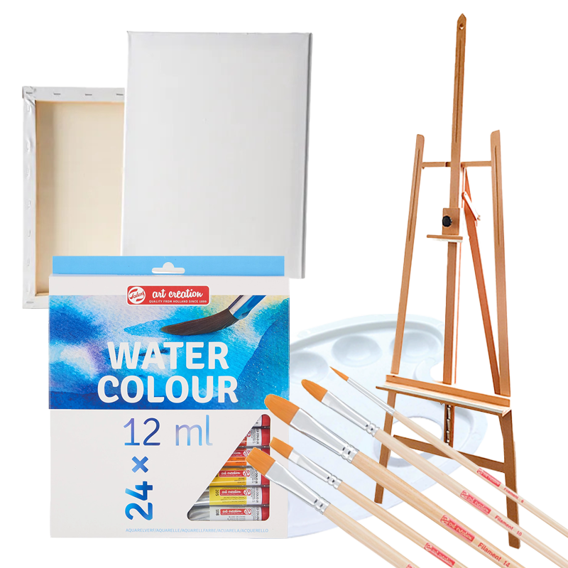 Priročen umetniški set PROFI AKVAREL