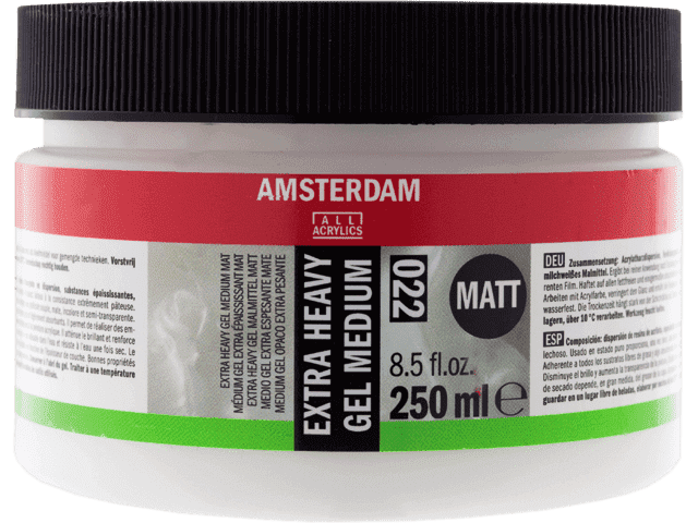 Amsterdam gel medio opaco extra denso per acrilico 022 - 250 ml