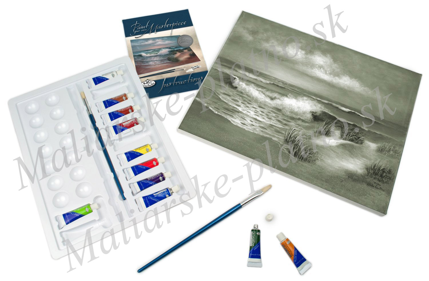 Royal Langnickel Pittura su tela con motivo - Hampton Beach
