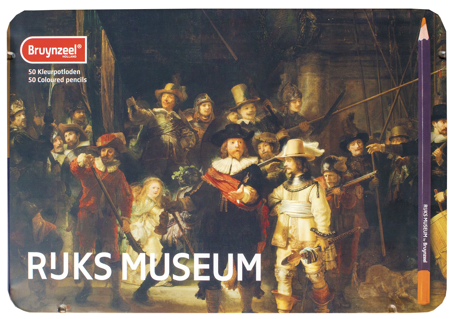 Bruynzeel Matite colorate Rijks Museum - set da 50