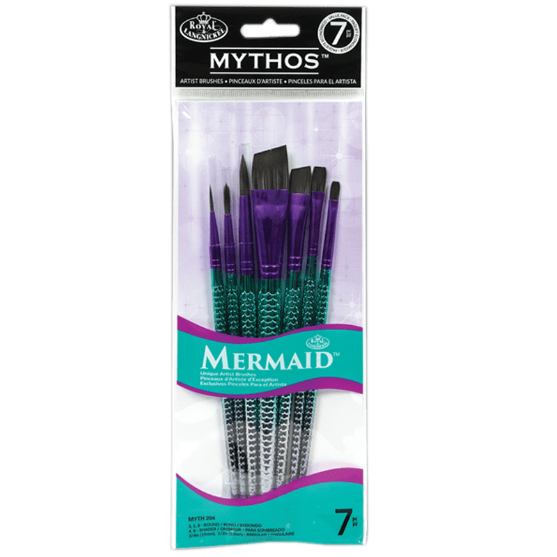Štetce pre olej/akryl/akvarel MYTHOS - 7 ks set - MYTH 204