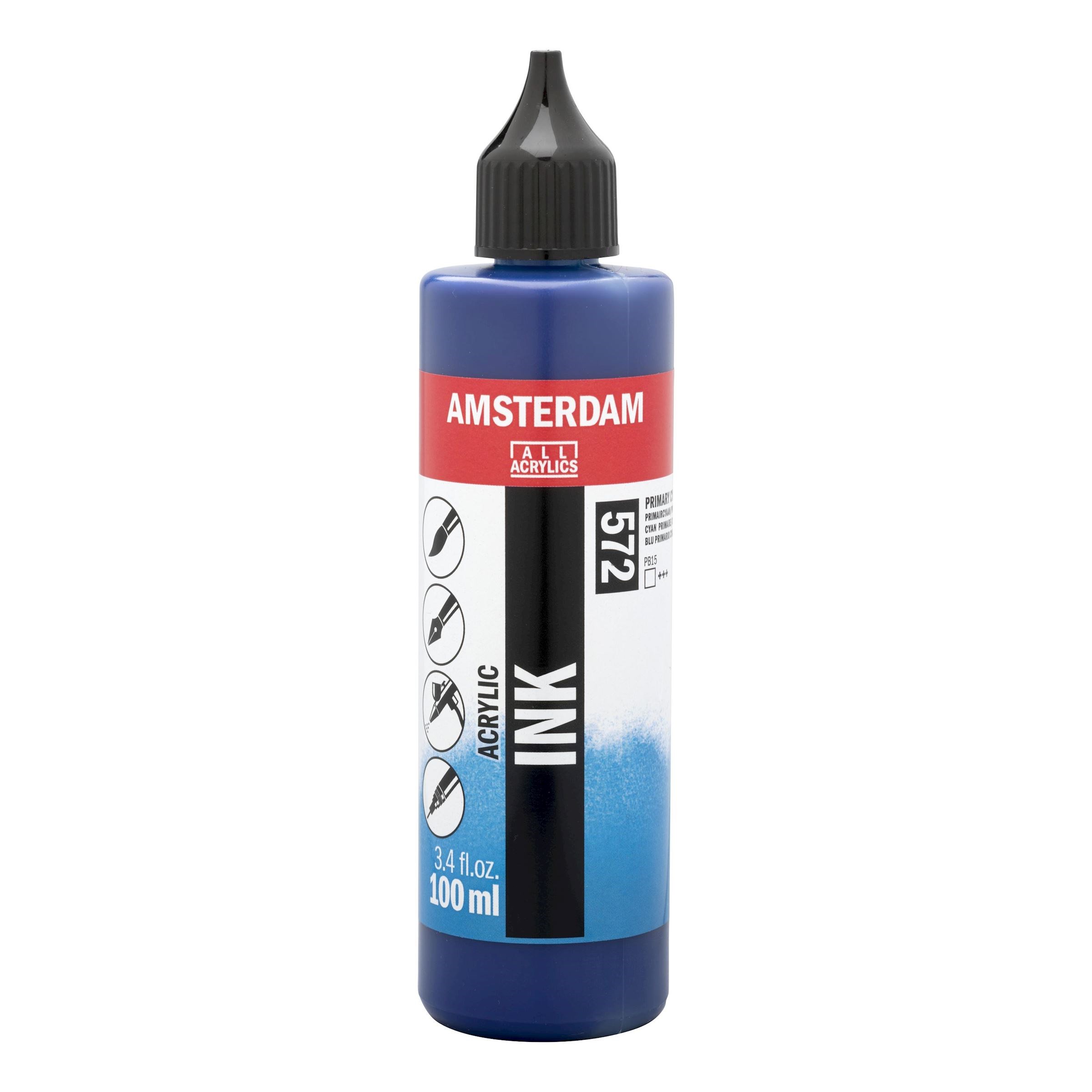 Amsterdam acrilico inchiostro in tubetto 100ml