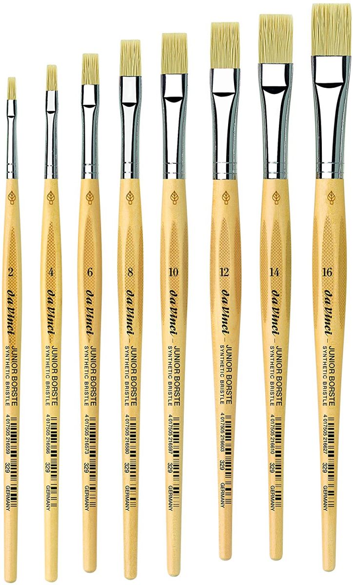 da Vinci set di pennelli sintetici - serie 3529 - 8 pezzi