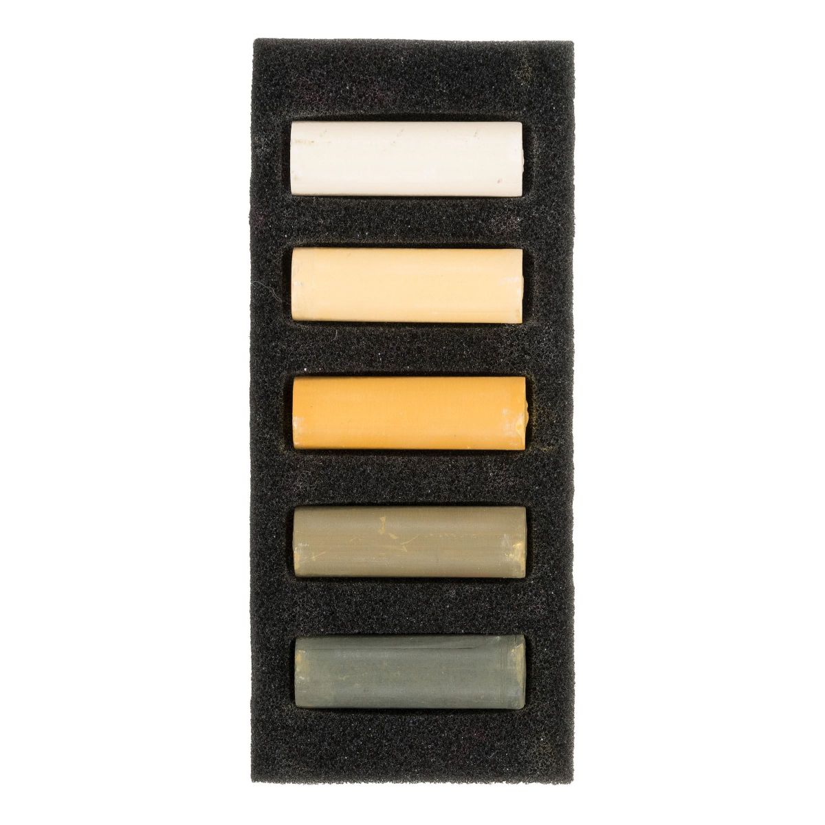 Rembrandt set 5 suhih polovičnih pastelov - Yellow Ochres