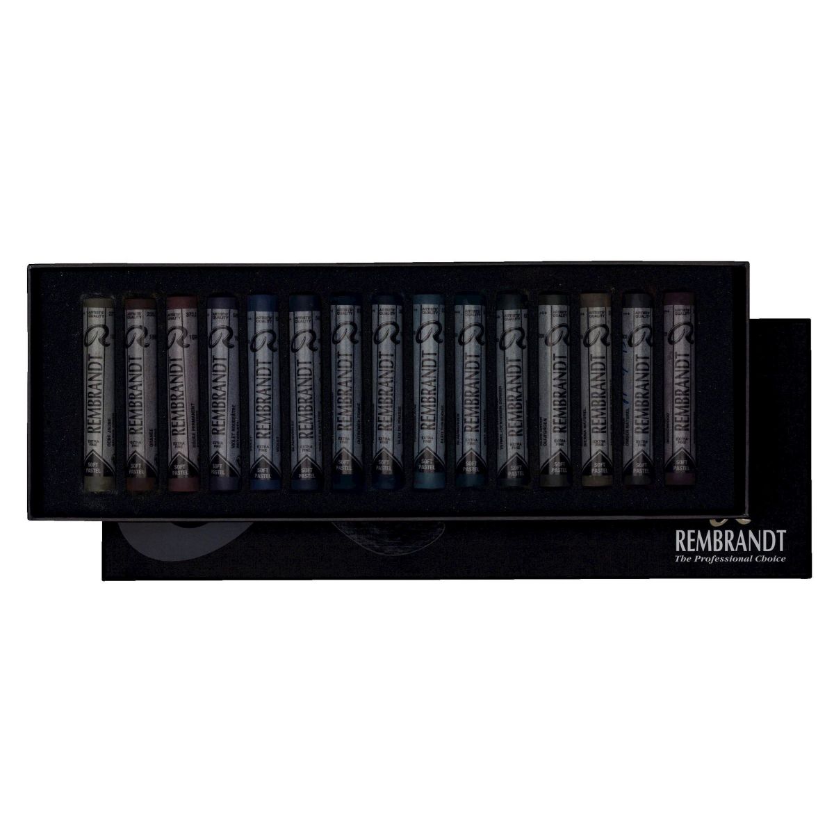 Rembrandt komplet suhih pastelov - Dark Colours - 15 kosov